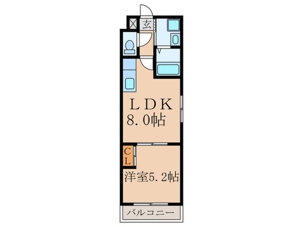 サクシード藤森の物件間取画像